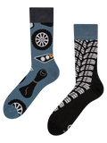 Lustige Socken Fahrer