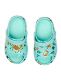 Lustige Baby-Clog-Sandalen mit dicker Sohle Muscheln