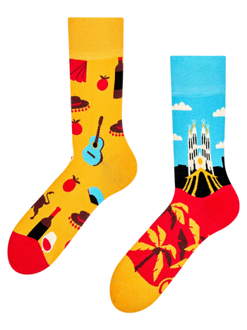 Lustige Socken Spanien