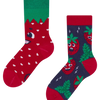 Lustige Kindersocken Glückliche Erdbeeren