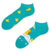 Lustige Knöchelsocken Enten