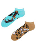 Lustige Knöchelsocken Dachshund