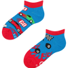 Lustige Knöchelsocken für Kinder Schnelle Autos