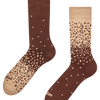 Warme Socken Braun & Beige
