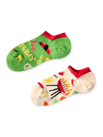 Lustige Sneakersocken Grillsaison