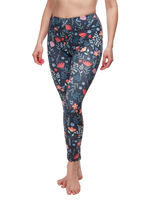 Lustige Sportleggings Gartenblumen