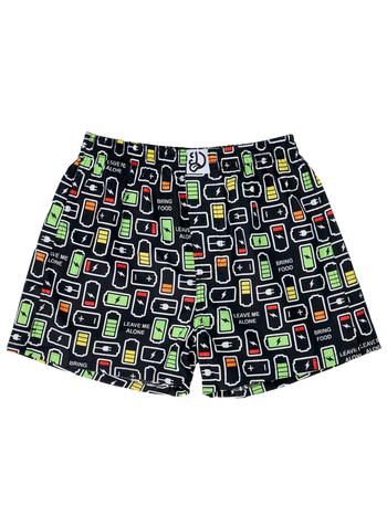 Lustige Shorts für Männer Soziales Aufladen