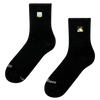 Gerippte Mid-Calf-Socken Offline