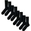 4er-Pack Merino-Frotteesocken – Schwarz