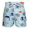 Lustige Badeshorts für Jungen Meeresfreunde