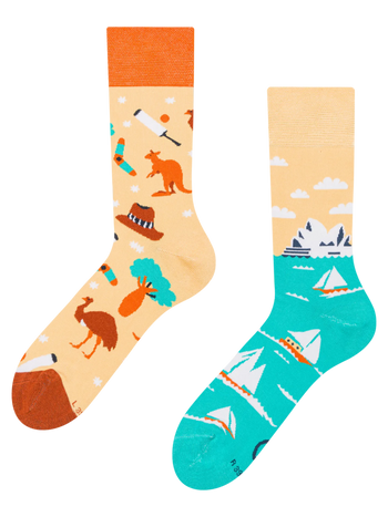 Lustige Socken Australien
