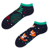 Lustige Knöchelsocken Rotfuchs