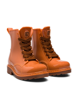 Haselnussbraune Regenstiefel für Kinder