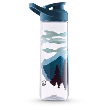 Lustige Wasserflasche Morgenberge 700 ml