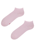 Pastellrosa Bambus-Knöchelsocken