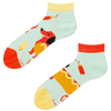 Lustige Knöchelsocken Hotdog
