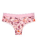 Spitzenhöschen für Frauen Vögel und Beeren
