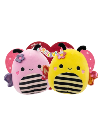 Squishmallows die Paare Sunny & Leonie die Hummeln, 20 cm
