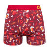 Boxershorts für Männer Bier und Barbecue