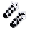 Lustige Knöchelsocken Schach und Dame