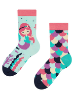 Lustige Kindersocken Kleine Meerjungfrau