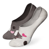 Lustige No-Show-Socken Puppuccino