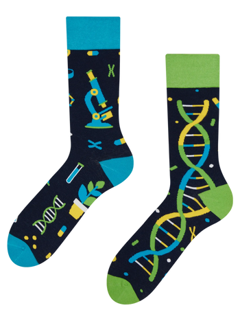 Lustige Socken DNA