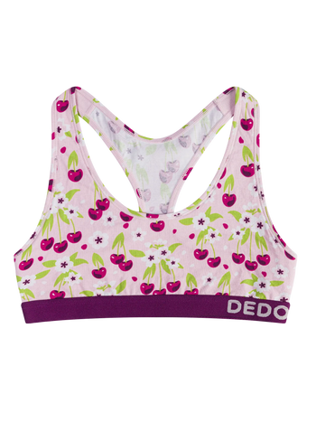 Lustige Damenbralette Kirschblüte