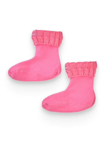 Isolierte Kinder-Stiefelsocken für Regenstiefel Begonie-Rosa