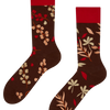Lustige Socken Herbstgarten