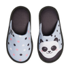 Lustige Hausschuhe für Kinder Glücklicher Panda