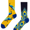 Lustige Socken Pfau