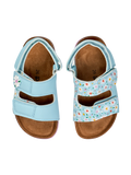 Korksandalen für Kinder Herzen und Gänseblümchen