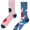 Lustige Socken Bowlingspiel