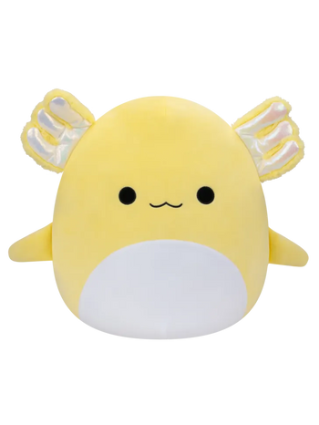 Squishmallows Trenton der gelbe Axolotl, 35 cm