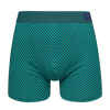 Blau-Grün Gemusterte Boxershorts für Männer