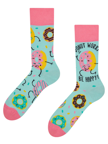 Lustige Socken Donuts