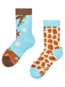 Rutschfeste Kindersocken Niedliche Giraffe