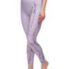 Lustige Sportleggings Lavendelblumen