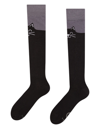 Lustige Kniestrümpfe Schwarze Katze