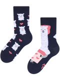 Lustige Kindersocken Schlafendes Lama