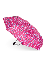 Lustiger Regenschirm Rosa Schmetterlinge