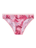 Lustige Damenhöschen Rosa Blätter