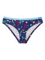 Lustige Damenhöschen Aquarell-Blumen
