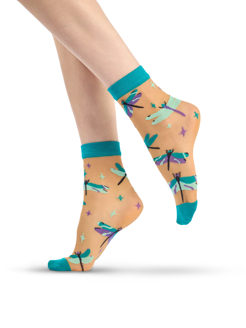 nylon-socks-turquoise-dragonflies-45/4548bae07b1cc36d54890582438bc147932a3e86