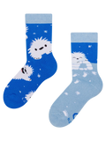 Lustige warme Socken für Kinder Kleiner Yeti