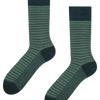 Pastellgrüne gemusterte Socken