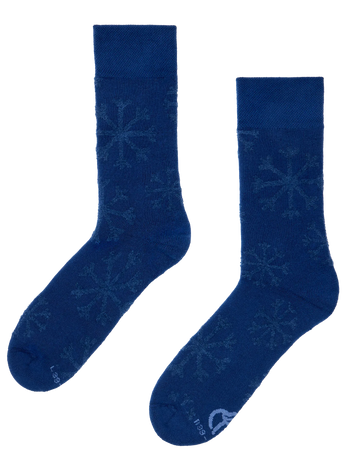 Warme Socken Flauschige Schneeflocken