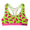 Lustige Damenbralette Saftige Wassermelone