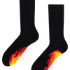 Lustige Socken Feuer